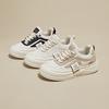 Women's Chunky Platform Sneakers Non-Slip Breathable Lace-Up Walking Shoes for Women Comfortable Casual Faux Leather Running Workout Tennis Sneakers