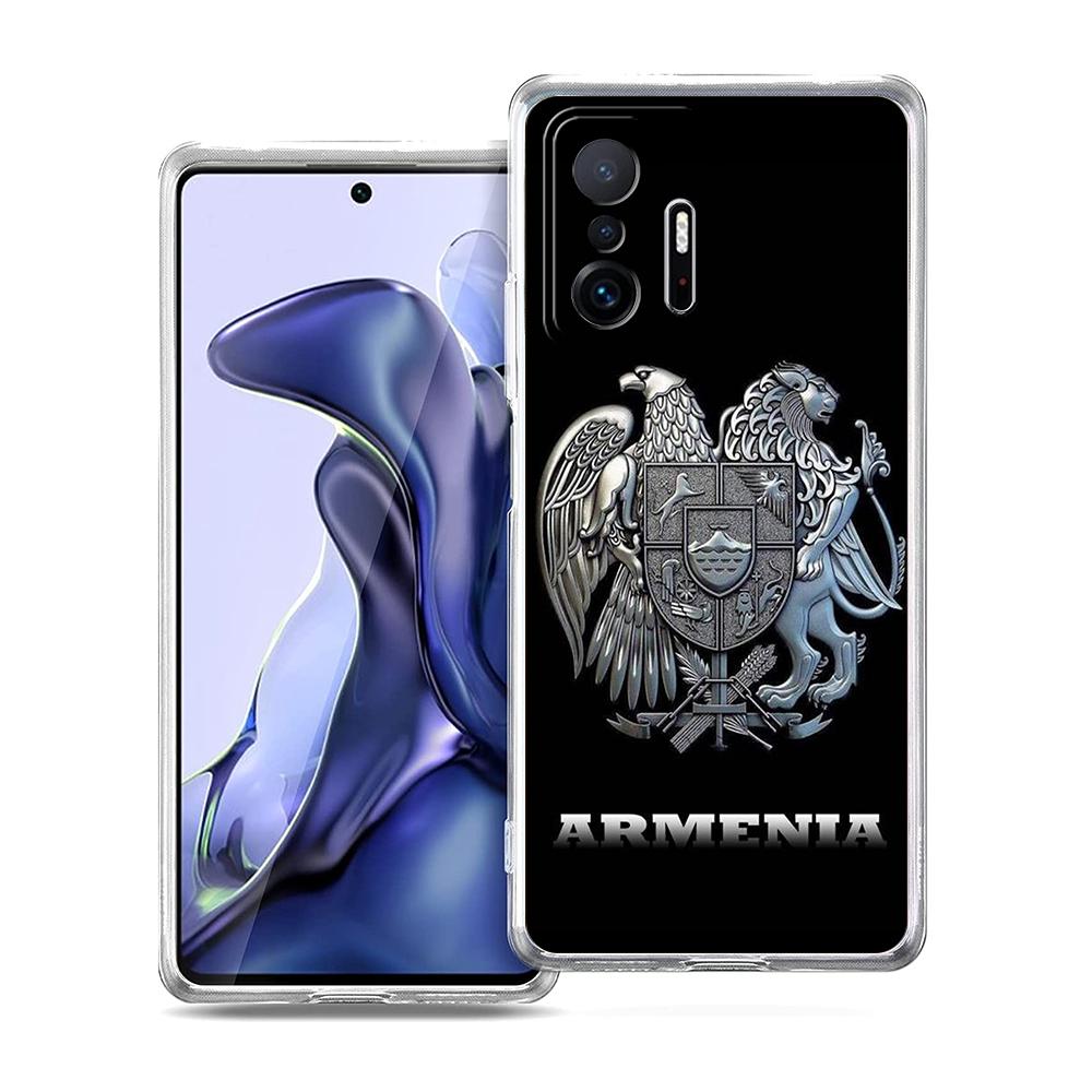 Armenia Armenian Flag Phone Case For Xiaomi 14 13 12 Lite Mi 11 11X 13T 12T 11T For Poco X5 X4 X3 NFC F5 F4 M4 Pro 5G Cover