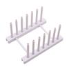 Household Plastic Dish Racks Kitchen Supplies Storage Drain Racks Detachable Storage Trays Lid Racks