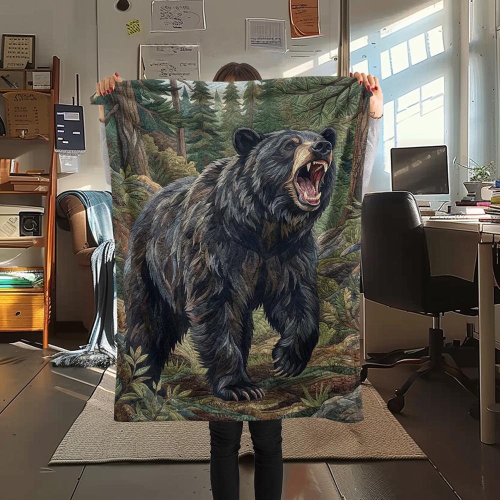 

Fabric Zebra Sloth Otter Bear Print Flannel Blanket,High quality Comfortable for All Seasons,Home Decor,Warmth and Comfort,Perfect for Christmas Gifts 80cm x 120cm