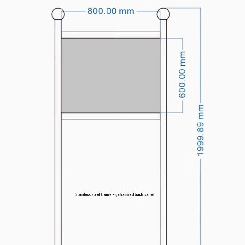 

Stainless Steel Vertical Display Stand