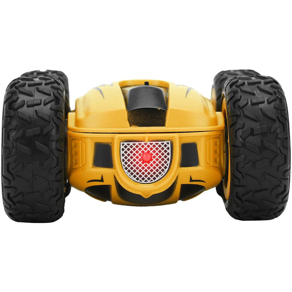Stunt 2.4G High Speed TwoSided 360 Degree Rotate Wireless RC Car Fourwheel Drive(yellow )