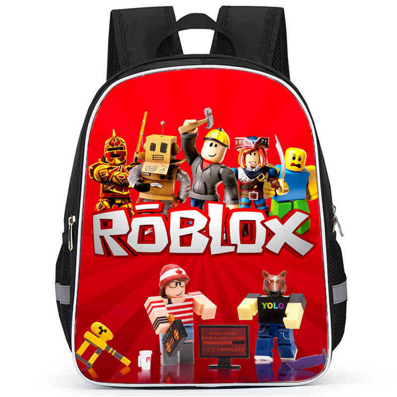 Ruksak s potlačou Roblox, Detské a základnoškolské tašky, Podpora