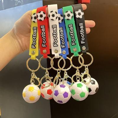 Creative Simulation Football Keychain - Fan Souvenir - World Cup Football Pendant Keychain - Ring Design - Cultural Creativity