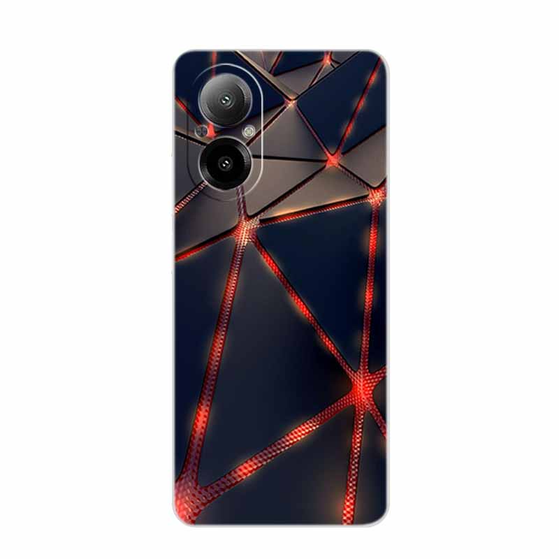 For Realme C67 4G Case 6.72" Clear Edge Silicone Soft TPU Phone Case For Realme C67 4G Back Cover Case RealmeC67 C 67 Funda Para