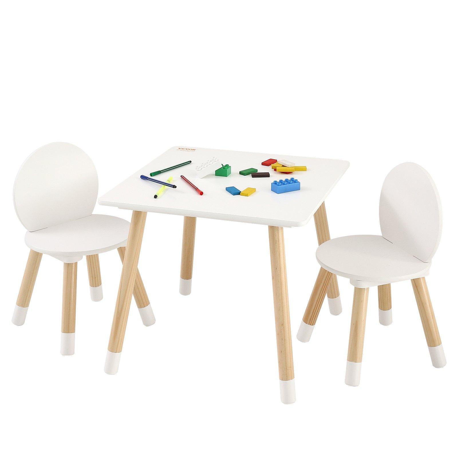 VEVOR Kids Table and 2 Chairs