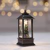 2026 Christmas Water-Filled Lantern for Desktop Decoration - Ideal for Hotel, Mall, and Shop Window Displays