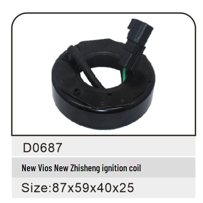 Automotive AC Compressor Electromagnetic Clutch for New Vios & Zhisheng (87x59x40x25)