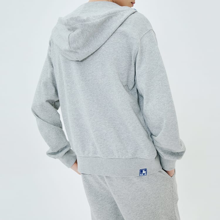 MLB Common New York Yankees NY Hooded Sweatshirt Unisex Heather Gray Gift Recommendation 31TR02011-50M