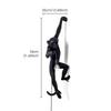 Affe Harz Wandleuchte schwarz goldene Tischleuchte Pendelleuchte für Wohnzimmer Studie Tier Home Decor Kunst Salon E27 LED-Birne
