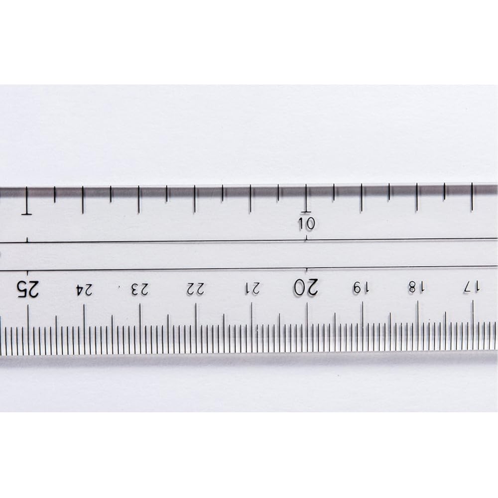 STAEDTLER (STAEDTLER) Ruler with Scales On Both Sides 40cm 962 20-40