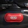 Leather Car Pillow Car Knee Pad Elastic Memory Foam Leg Pad For Morning Sportage K8 K3 K9 Ceed Picanto Stonic K7 K5 Rio Niro
