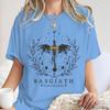 Bookish Dragon Basgiath War College Inspired Tshirt Vintage Fourth Wing Books Fan Unisex Unisex Bookishness Tee