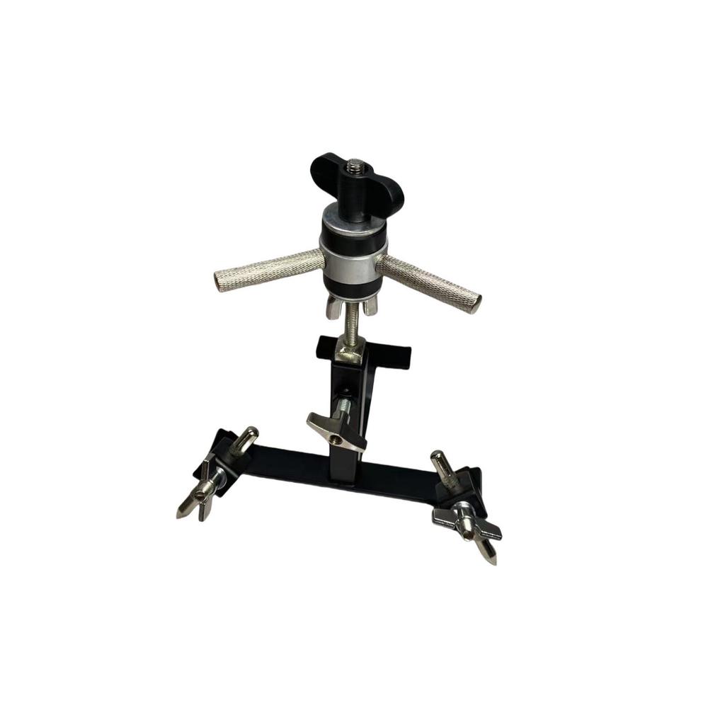 Jazz Drum Cymbal/Cowbell/Woodblock Stand: Multifunctional Percussion Workstation