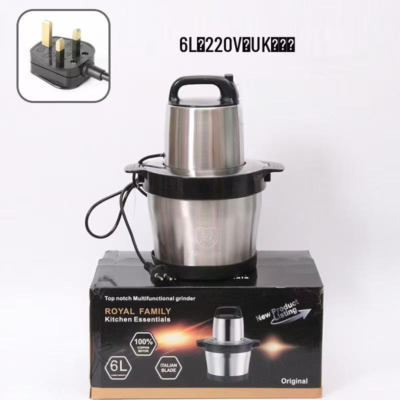 Multifunktionale Fleischmühle & Küchenmaschine aus Edelstahl, Elektrischer Babykostbereiter mit großem Fassungsvermögen