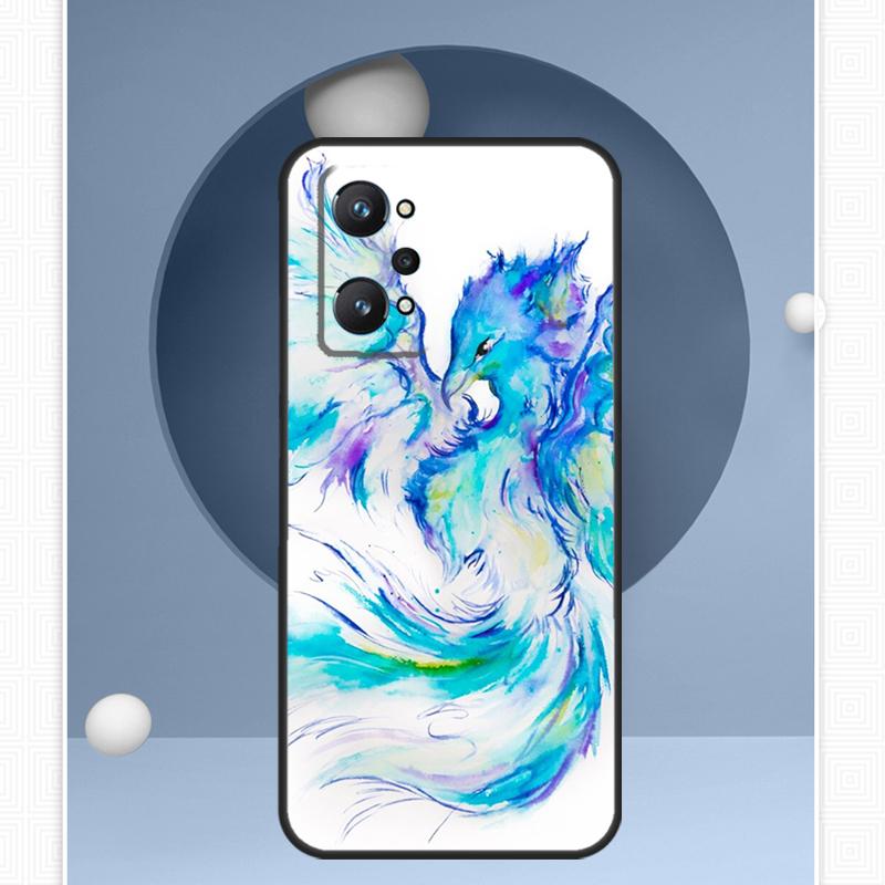 Phoenix Bird For Realme C55 C33 C30 C21Y 10 Pro Plus GT Neo 5 3 3T Case For OnePlus 11 10 Pro Nord 2 2T