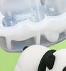 Schattige Panda Melkpudding Siliconen Vorm Vorm Schattig Cartoon Gelei Taart Taartvorm Taart Decoratie Bakkerij Bakgereedschap Dessertgereedschap