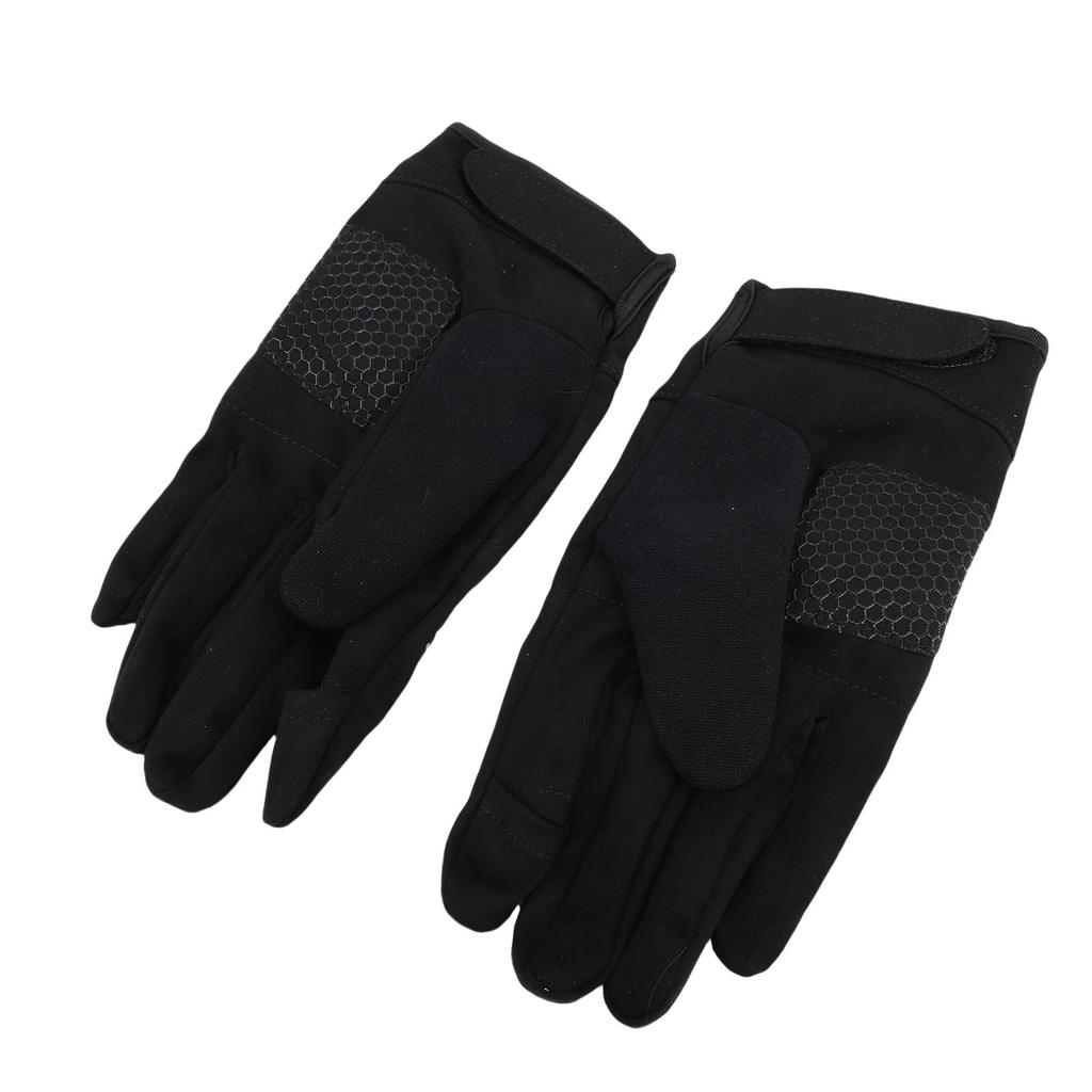 USB Electric Heated Gloves for Men Women 5 Heat Levels Winter Cold Weather Outdoor Indoor Hiking Cycling Black