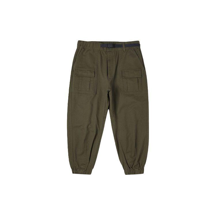 Converse Casual Pants Men's Army Khaki Pants Moderate Cargo Pants 10024161-A01