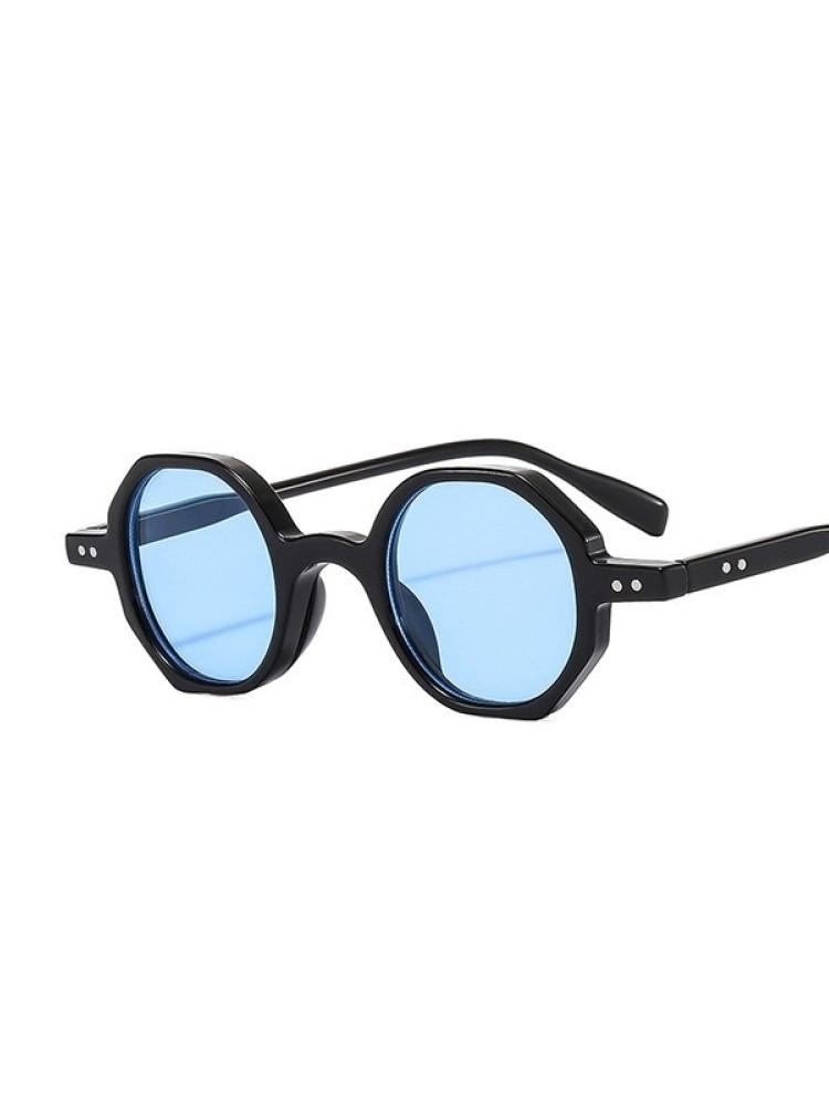 Vintage Geometric Small Spectacle Frame Frame Rivet Rectangular Sun Glasses Glasses Ladies Designer Style Style Latest Sun Eyeglasses Circular