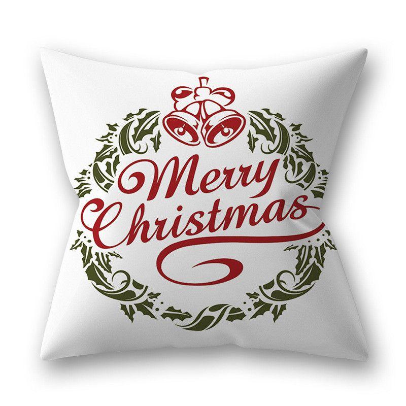 Vibrant Christmas Themed Decorative Cushion Cover For Festive Home Decor 18x18