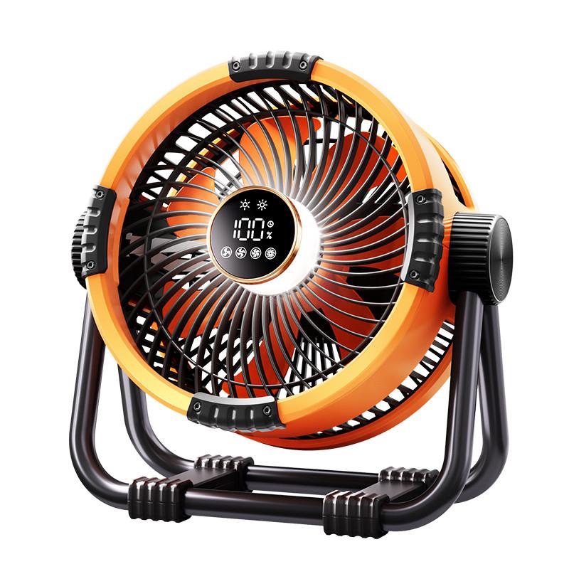 20000mAh Outdoor Tent Electric Ceiling Fan Wireless Portable Air Circulators Rechargeable Camping Fan