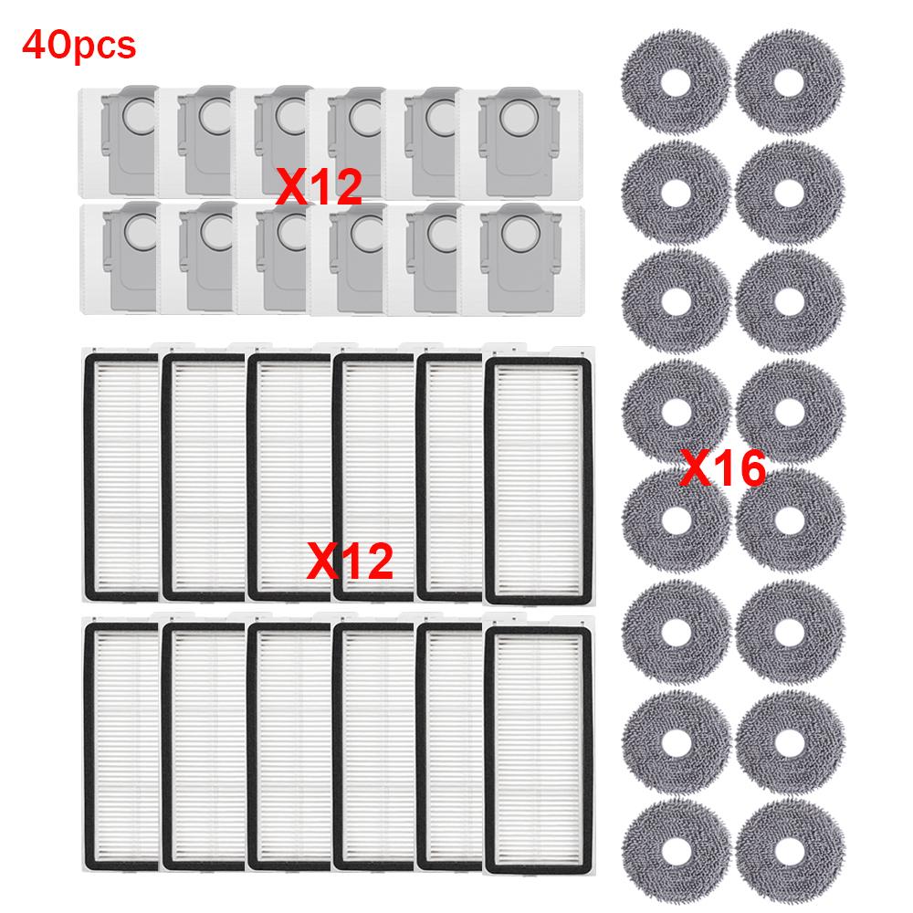 Für Roborock Qrevo Curv/S1V/Curv S1X/Curv 1A1/1XC/C Pro/C/CurvC/P11 PRO Staubsauger Hauptseitenbürste Filter Mopptuch Staubbeutel Ersatzteile