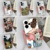 Casing For Oppo Realme 14 R11 R15 K3 K9 K7 Find X2 X3 X5 Fashion Backpack Girls Pattern Transparent Silicone Anti Fall Protective Shell For Oppo Cases