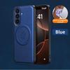 Samsung Z Fold7 Magnetic Leather Case: Anti-Drop, Invisible Stand