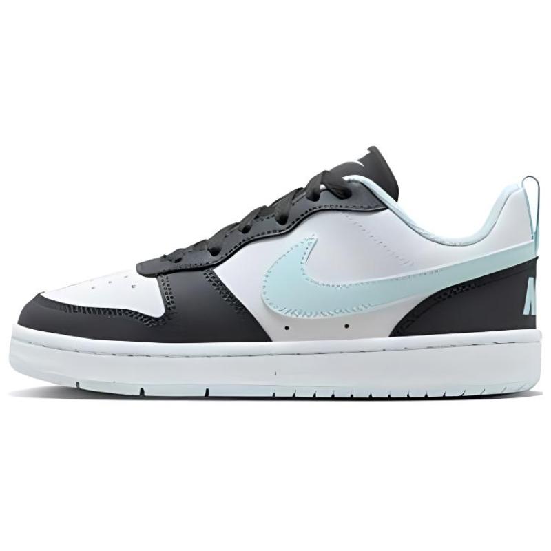 Nike Court Borough Slip Resistant Abrasion Resistant Kids' Skateboarding Shoes Black Sneakers HQ3258-060