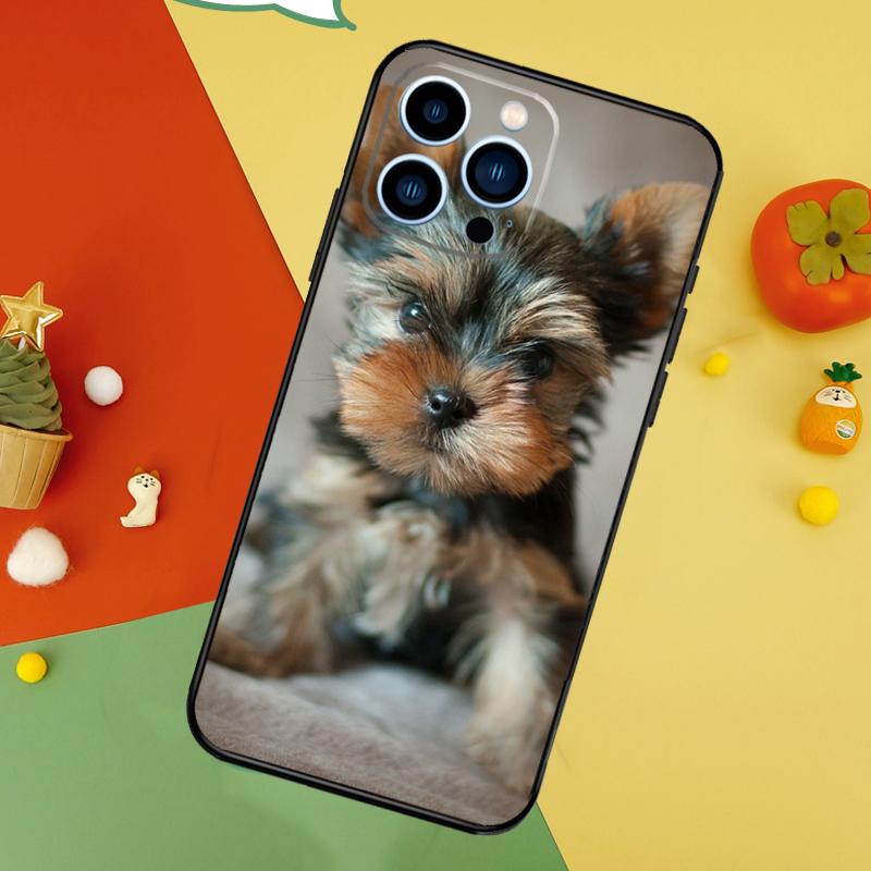 Yorkshire Terrier Dog Phone Case For iPhone 17 Pro Max 16 15 14 13 12 11 Pro Max Plus 12 13 Mini 16e 17 Air Cover