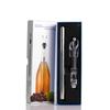 Stainless Steel Wine Bottle Cooler Chill Chilling Cooling Stick with An Aerator and Pourer Spout Freezer Cooler