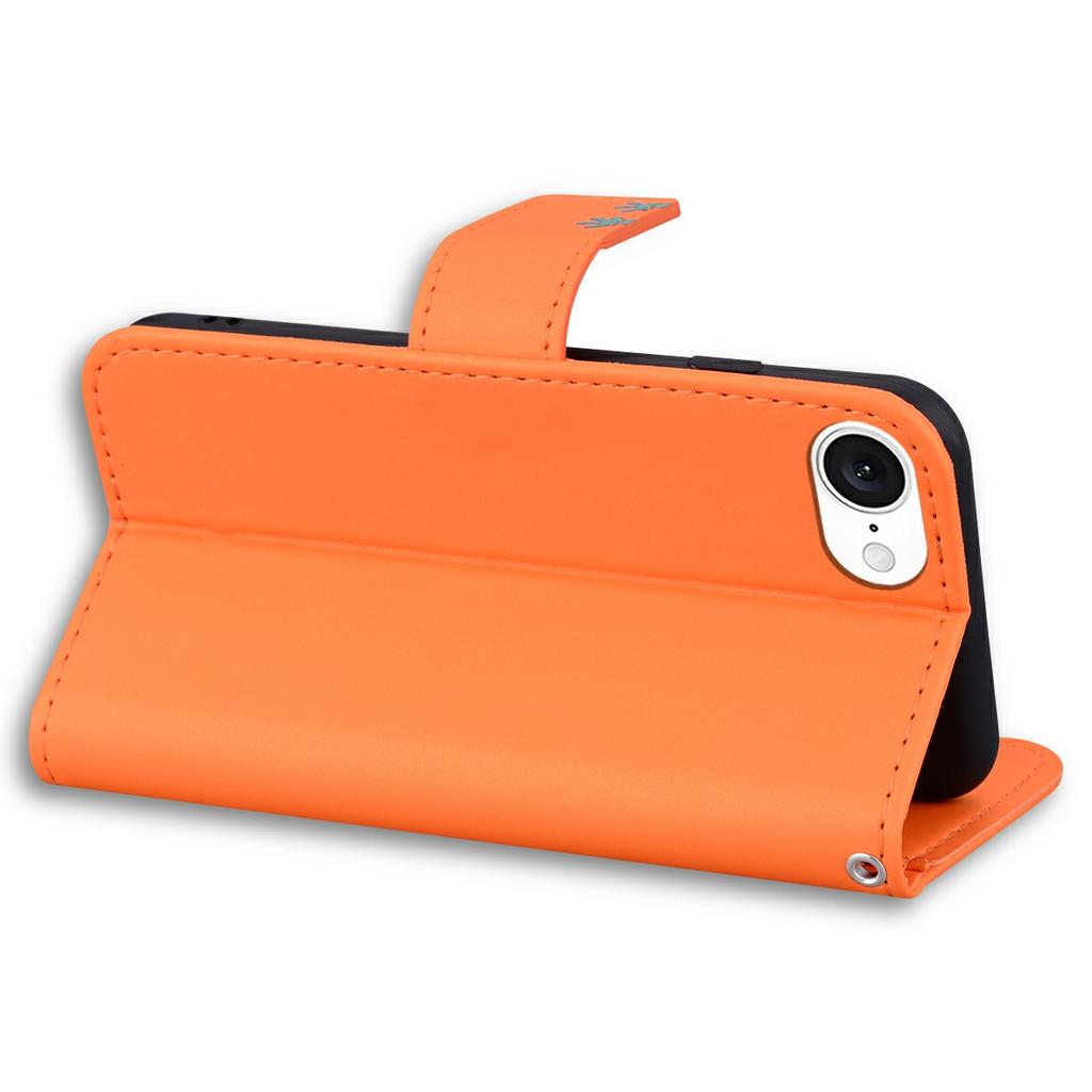 For iPhone 16e Case Cartoon Pattern Wallet Leather Phone Cover