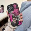 Hip Hop Rapper L-Lil P-Peep Leather Phone Case For IPhone 16 16e 15 14 13 12 11 Pro Max Plus Mini Cover