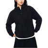 Anta Loose Comfortable Casual Hoodie Women Tops Basic-Black 962447703-1