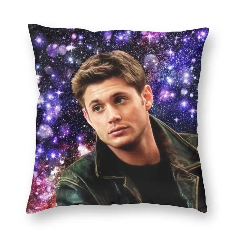 Dean Winchester Pillow Cover Home Decorative Supernatural Tv Show Cushion Case Throw Pillow For Car