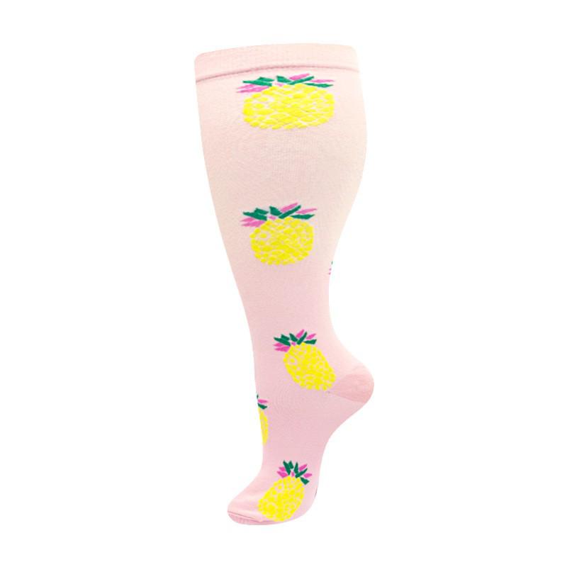 Plus Size Odor-Resistant Sports Compression Socks for Men