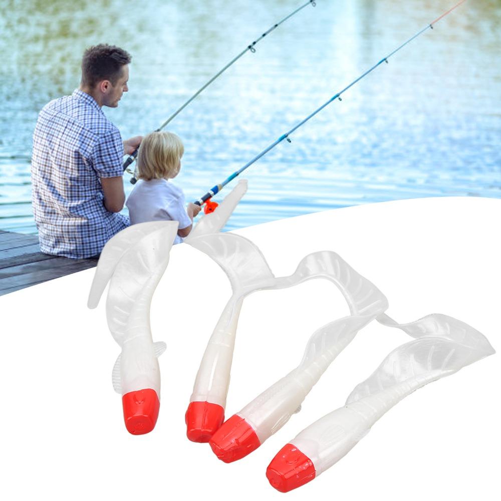 4PCS 11cm 13g Fishing Bait Fan-Shaped Bass Lure Durable Fishing Lure Freshwater Fishing