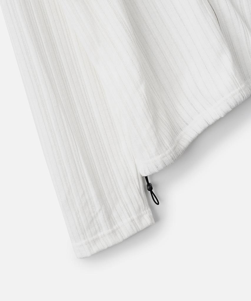 Vastic Zip Knit Cardigan_Ivory