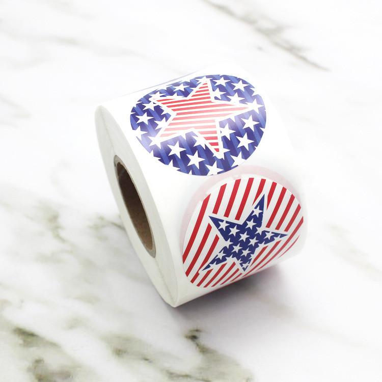 American Adhesive Xh065 Independence Day Election Stickers Perfect For Events Patriotic