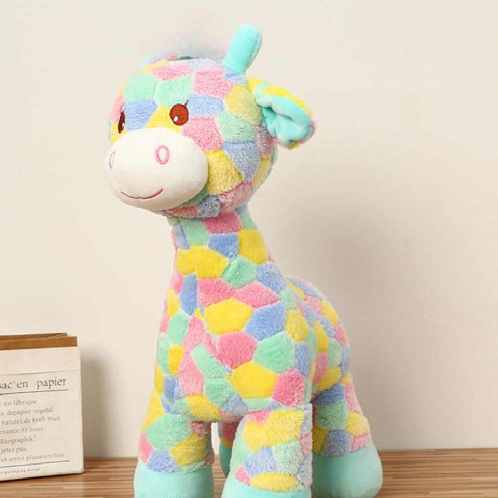 

Colorful Cartoon Deer Design Pet Grinding Teeth Plush Toy, Durable Chew Toy For Dog Interactive Supply