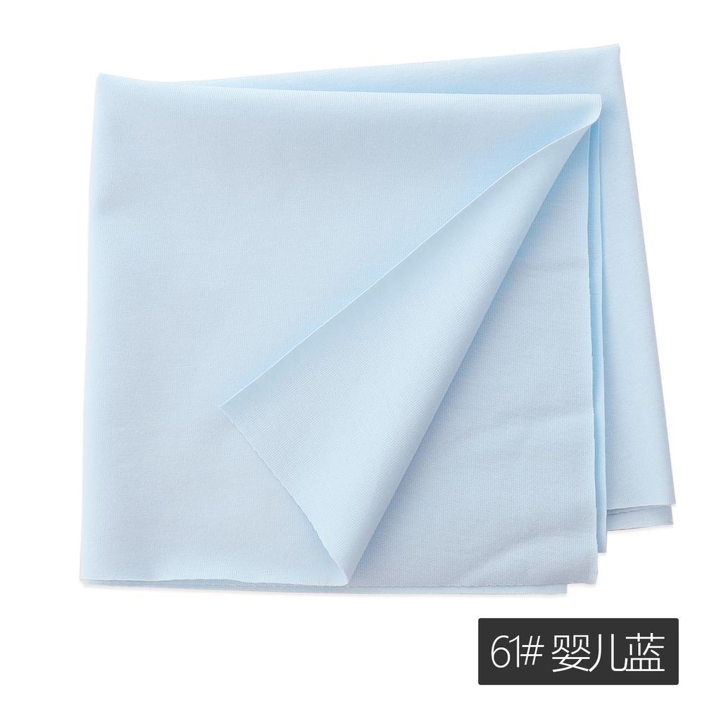 All Cotton Plain Knit Fabric Summer Baby Short Sleeved Thin Jersey Jacket Inner Lining Home Dress DIY Fashionable Sewing Cloth