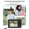 Portable 4K CCD Digital Camera WiFi Digital Video Camera 64MP 2.83 Inch Screen Manual/Auto   28X Digital Zoom Built In Flash 80 Filter Effects Bir