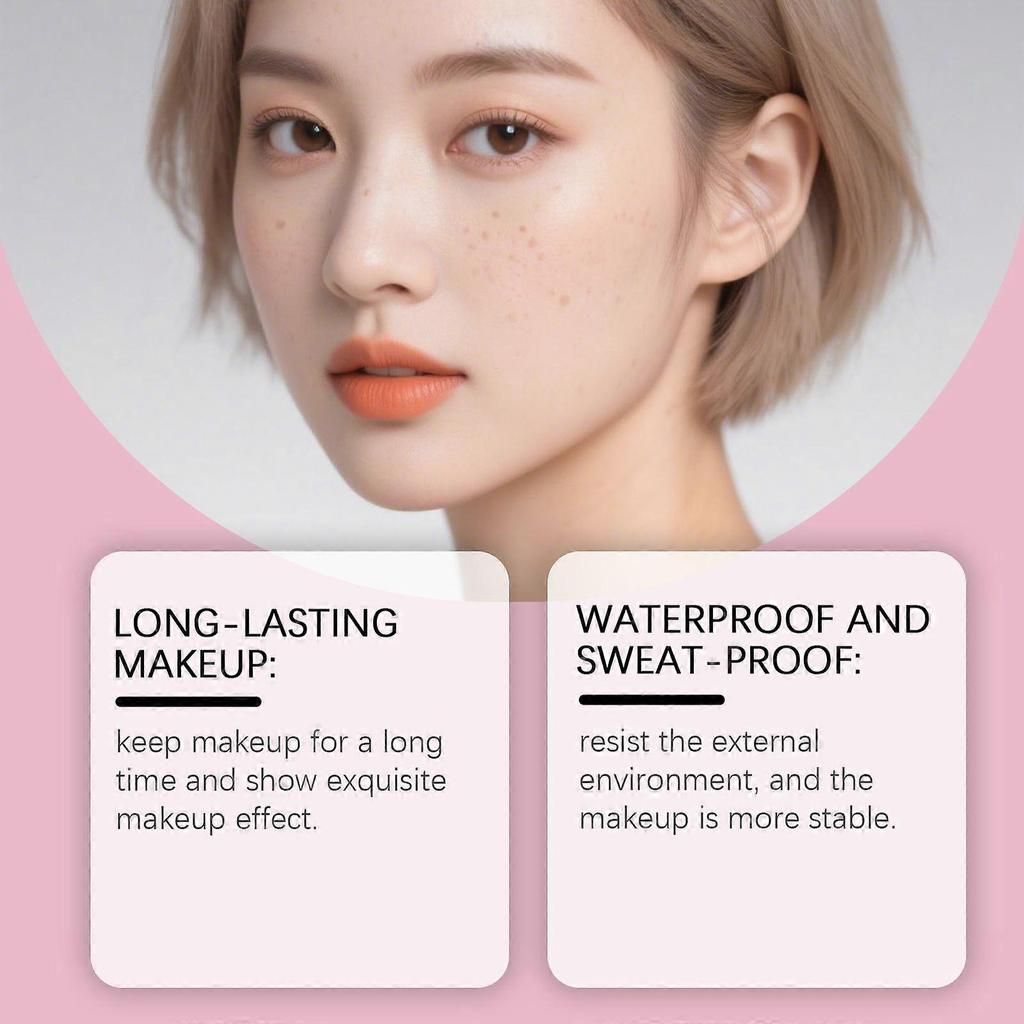 Zephoco Clear Setting Spray - Bright Matte, Protects Makeup, Keeps It Natural Without Fading, Moisturizing And Smudge-Resistant Spray