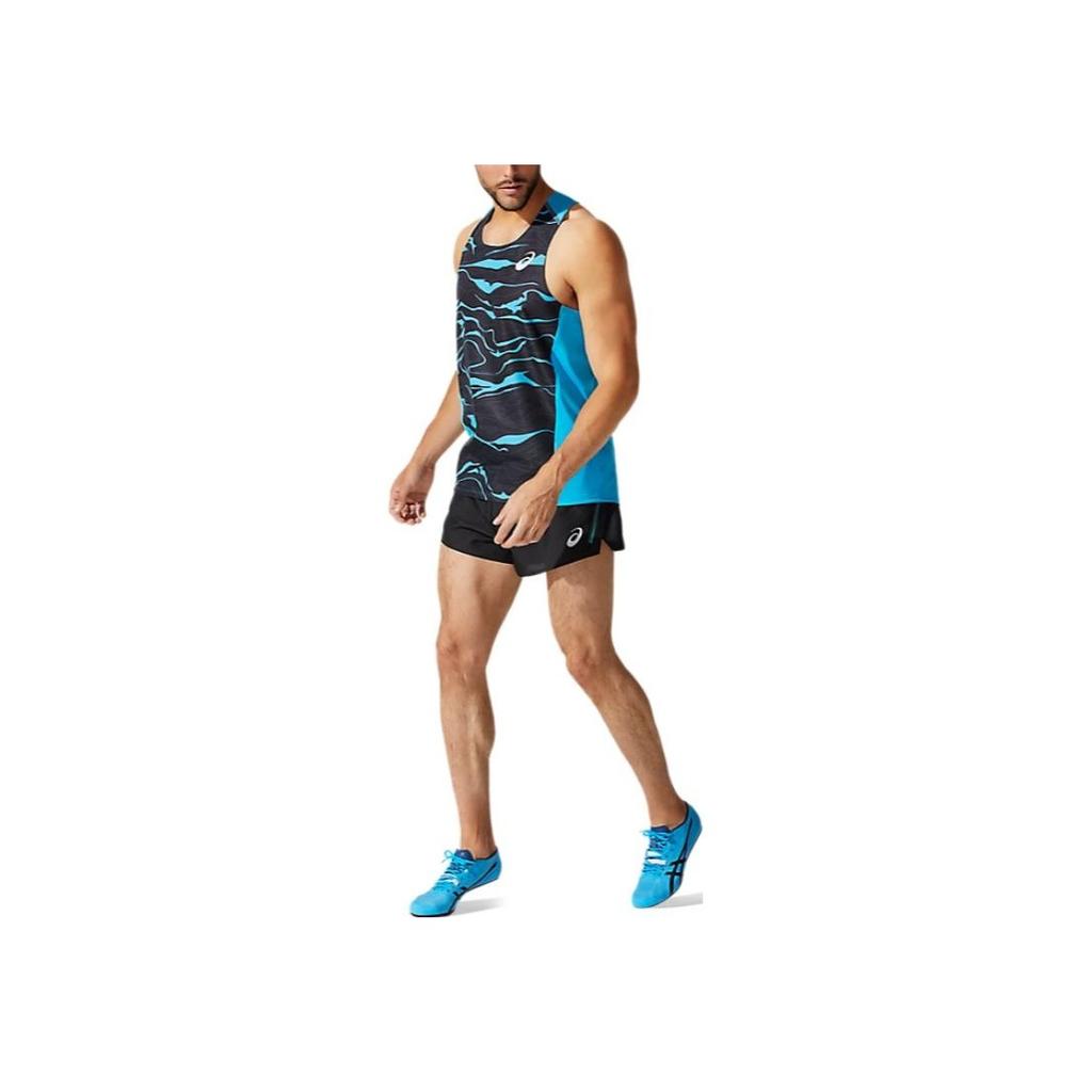 Asics Lightweight Waterproof Cool Round Neck Vest Men Tops Light-Green 2091A353-403