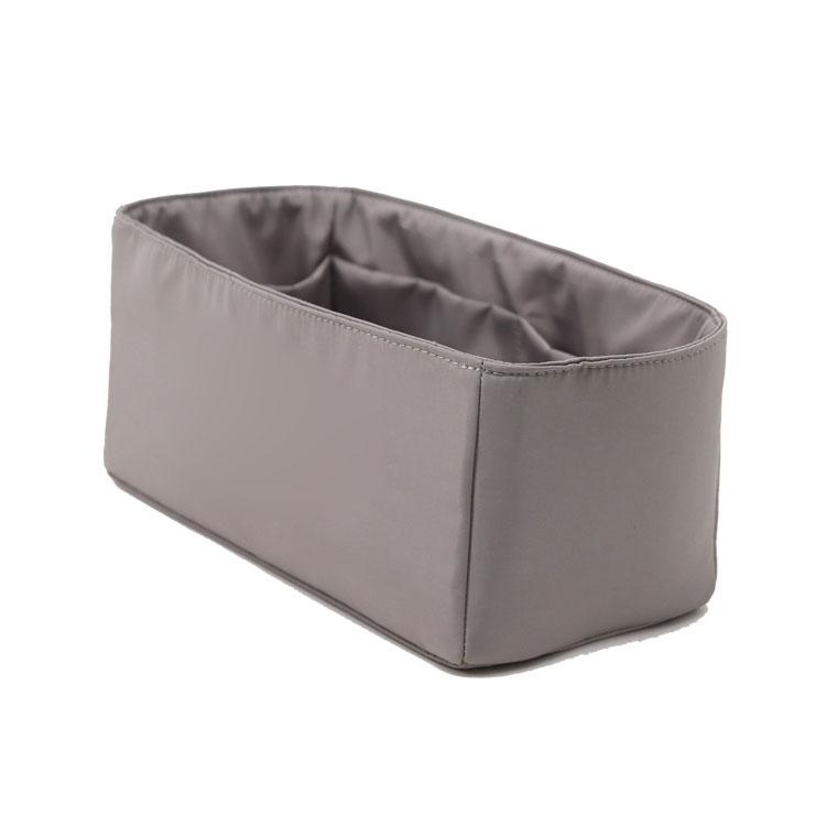 Custom Logo, High-quality Large-capacity Soft Handle, Fashionable and Eco-friendly Cosmetic Storage Bag, Oxford Fabric S серый