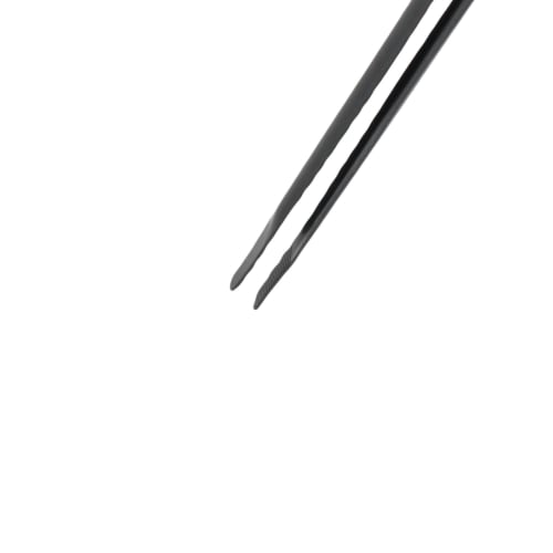 Idea Sekikawa Chopstick-like Tongs, 17.5cm, Black, 15g, Made In Tsubame-Sanjo, Japan