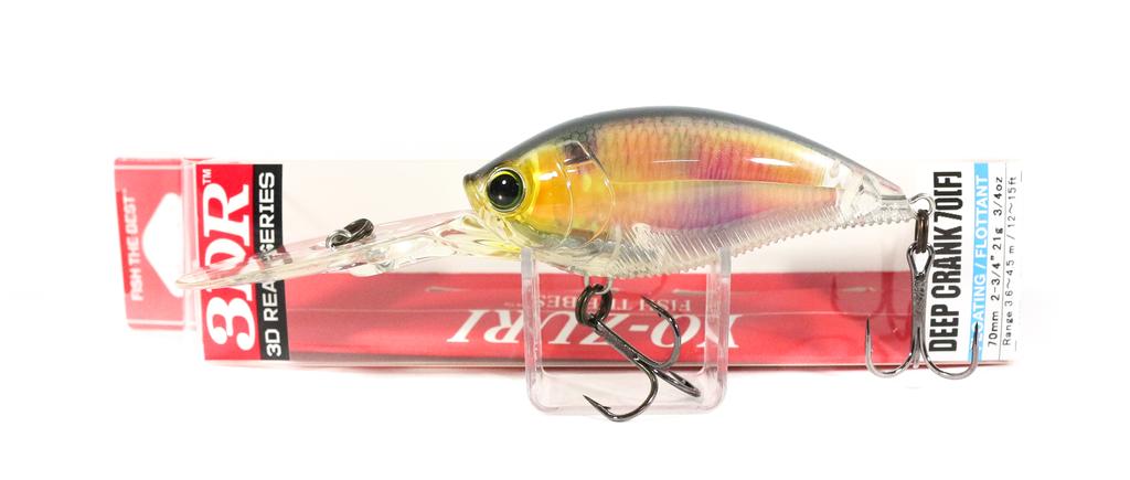Yo Zuri Duel 3DR Mid Crank 70F Flottant Leurre R1318-RGCF (6748