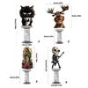 Head Nodding Cats Acrylic Car Decors Interactive Dashboard Toy Long Service Color Retention Multiple Styles for Men Women