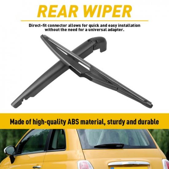 Rear Wiper Arm & For Blade FIAT 500 2012- OE 68079869AA 68079870AA